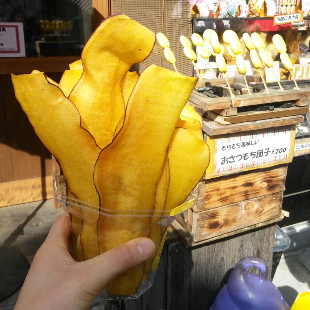 Japanese sweet potato snacks and sweets