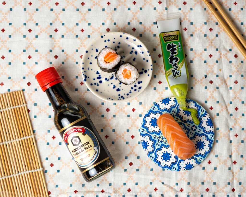 Japanese toppings and condiments